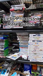 53K views · 2.3K reactions | Let's Process a Rare game for The Cabinet #retrogaming #oddlysatisfying #asmr #behindthescene | The Video Game Company | Facebook