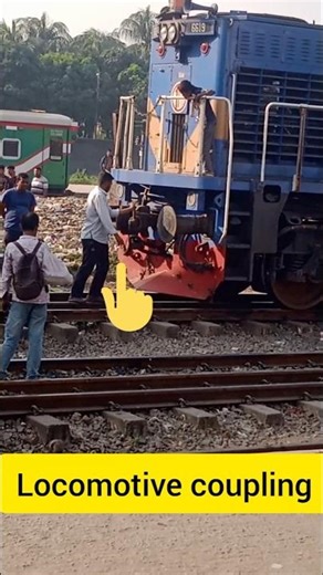 Train Coupling Mechanism Explained!How Railway Coaches Connect #short#youtubeshorts#viral#shortviral