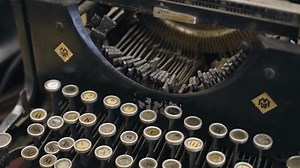 Close-up Details Mechanism Antique Typewriter Very Stock Footage Video (100% Royalty-free) 3387813699 | Shutterstock