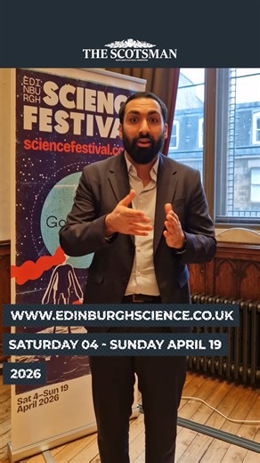 The Edinburgh Science Festival is on the way, find out more in our video with CEO Hassun El-Zafar #ScienceFestival #Edinburgh #science | The Scotsman