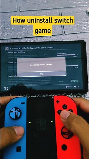 Cara uninstall game nintendo switch - how to uninstall nintedo switch games