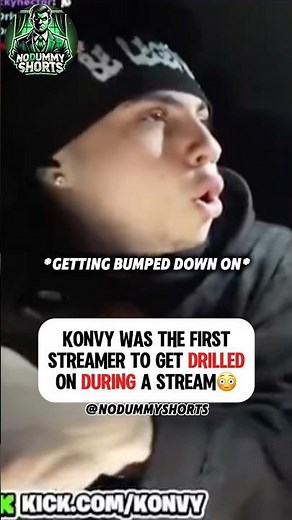 Konvy Was The First Streamer To Get Drilled On During A Stream 😳 #newyork #drill