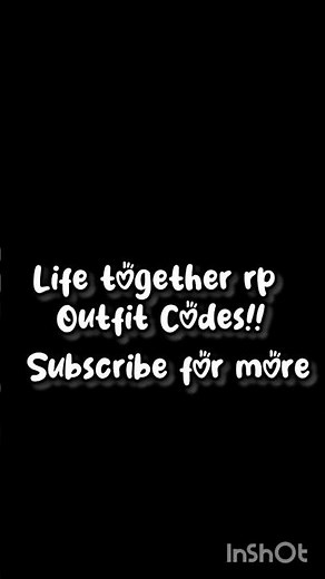 Life together rp outfit Codes - Girls (Subscribe for part ? and boys version) 🌷 #roblox