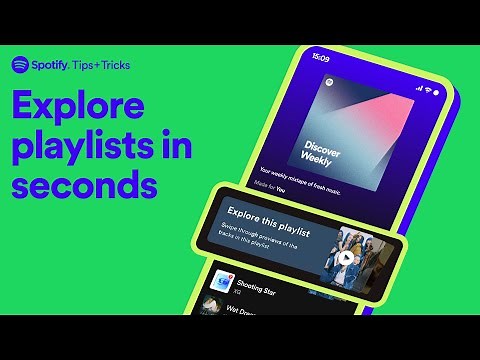 Learn how to explore playlists on Spotify to find more music you love