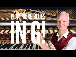 Blues Piano Improvisation Lesson, in G