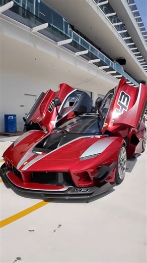 Walking up to the Ferrari FXX EVO is like approaching a weapon sculpted by speed and science. #ferrari #ferrarifxxkevo #fxxkevo | Kurt Harfmann Supercars