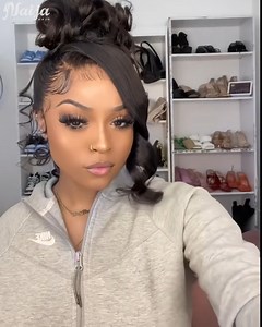 1.4M views · 6.6K reactions | ✨Cardi B's same hairstyle tutorial. Natural color glueless wig | Naija Beauty Hair | Facebook