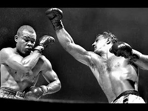JOE LOUIS's last fight !! 1951 vs Rocky Marciano