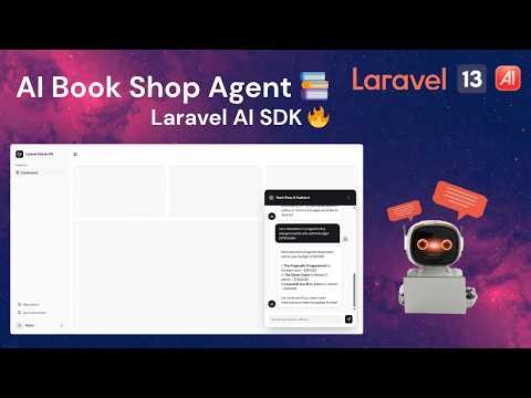 Build AI Book Shop Agent with Laravel AI SDK (Laravel 13 Tutorial) 🔥