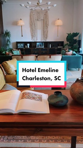 Hotel Emeline🌴🌙 #charleston #southcarolina #southcarolinacheck #luxuryhotel #charlestonsc