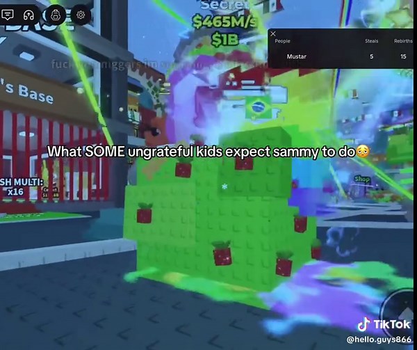 Sammy's Response to Ungrateful Kids' Expectations