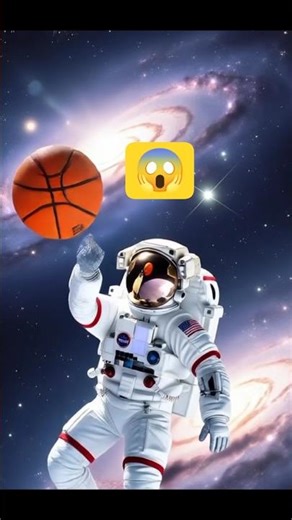 Astronaut Dunk Contest… In Space! 🏀🚀🌌 #SpaceJam #AstronautLife #NBA #Trending #ViralShorts