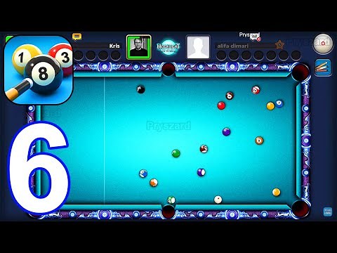 8 Ball Pool - Gameplay Walkthrough Part 6 - 9 Ball Miami Beach,Moonlight (iOS, Android Gameplay)
