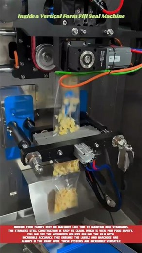 Inside a Vertical Form Fill Seal Machine