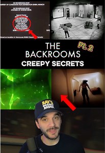 Creepy Backrooms Secrets Pt.2😲 #thebackrooms #backroomstiktok #moviebuff #fantheory #creepy