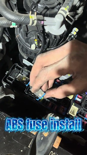 Abs fuse install #reels #automobile #handpumpautomationmotorfixing #mechanic #smartphone