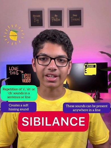 What is sibilance? | Literary devices GCSE | English. Grammar | sibilance for kids #shorts