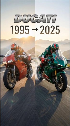 Ducati Superbike Evolution (1995–2025) | Old vs New Panigale V4 R
