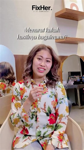 “POV: takut bleach karena pikir rambut bakal rusak… ternyata hasil highlight-nya malah bikin ketagihan 😭✨ Natural highlight rambut tetap lembut. FixHer Babe, siap upgrade rambut?” #HairTransformation #H#HairHighlightRambutHighlight