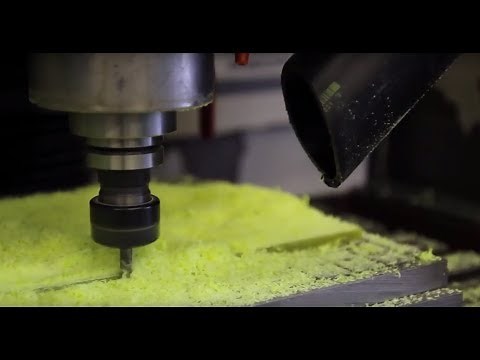 CNC milling G10 Knife handles
