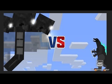 Witherzilla (and Omega Witherzilla) vs Godzilla Final Wars