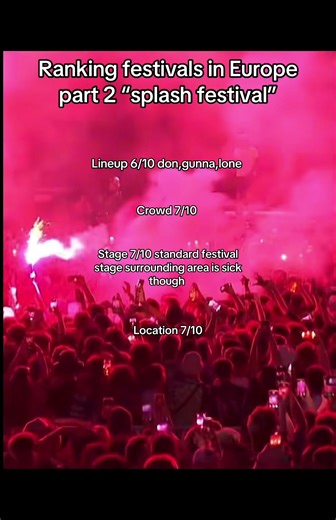 Splash Festival Review: Highlights and Lineup Details