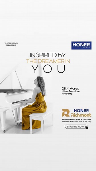 5 BHK Villas for Sale Near HITEC City, Hyderabad - Inspired by the dreamer in you