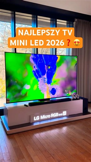 TEN telewizor wygra tytuł NAJLEPSZEGO 2026?! LG Micro RGB na żywo! #lg #telewizor #microrgb