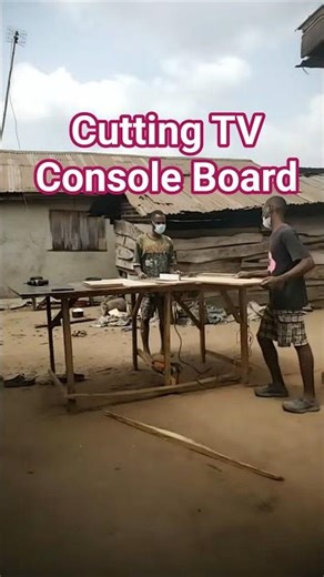 Temmy Profinish is live! Cutting TV Console Boards with Circular Saw | Live MDF Work & Setup