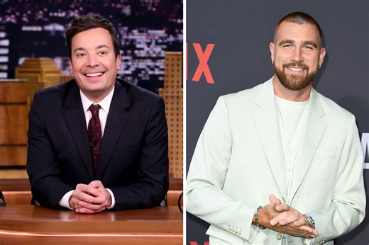 Travis Kelce and Jimmy Fallon's Kentucky Derby Reunion Included a Super Cute Friend