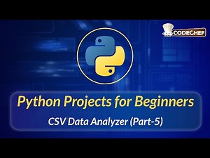 CSV Data Analyzer (Part-5) | Python Projects for Beginners