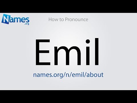 How to Pronounce Emil