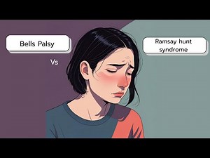 Ramsay hunt syndrome Vs Bells palsy