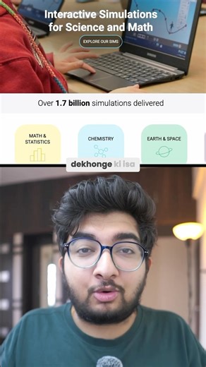 Sanidhya Tulsinandan on Instagram: "🚀 Turn your screen time into science time! 🔬⚡ Tap into the power of play-based learning with PhET Science — where curiosity meets interactivity! 👩‍🔬👨‍🏫 ✨ What is PhET? 🧪 A free, award-winning platform by the University of Colorado Boulder 🎮 150+ interactive simulations in physics, chemistry, biology, math & more 🧠 Created by a Nobel Laureate for real understanding, not just memorization 🧩 Perfect for students, teachers & lifelong learners — from grad