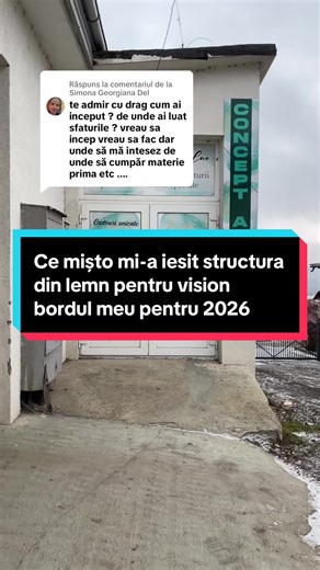 Ca răspuns pentru @Simona Georgiana Del vision bord pentru 2026 ! Am învățat că handmade nu înseamnă doar frumos. Înseamnă muncă. Înseamnă disciplină. Înseamnă să îți pui mintea la treabă.#handmade #ceara #imprimante #carti