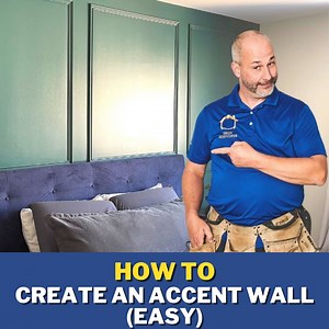 This video provides step by step instructions for creating a simple and beautiful accent wall. You don't need a wood shop for a project like this - just a saw, some measuring and levelling tools and a bit of paint gear. With the right plan and a symmetry-focused approach, even beginners can complete a project like this. Bonus Material: how to prevent gapping from seasonal temperature and humidity changes. Enjoy! Paint Colour: C2 Paint in Cypress Use discount code HRVDIY for 20% off paint Check o