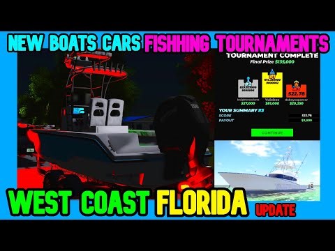 NEW BOATS CARS FISHING TOURNAMENTS West Coast Florida Update