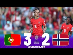 Portugal vs Norway | Highlights | UEFA Women's Nations League 26-09-2023