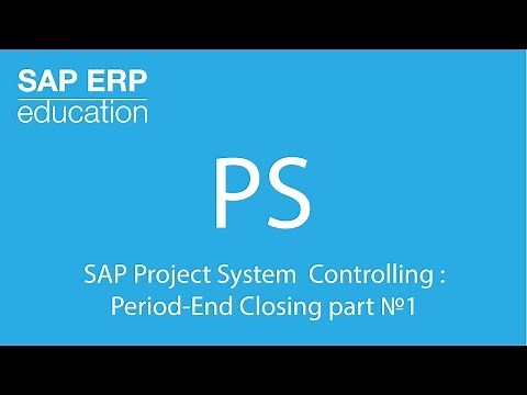 SAP Project System Controlling : Period-End Closing part №1 Generating Settlement Rules