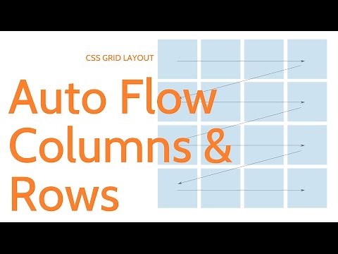 CSS Grid Layout // Auto Flow Rows and Columns