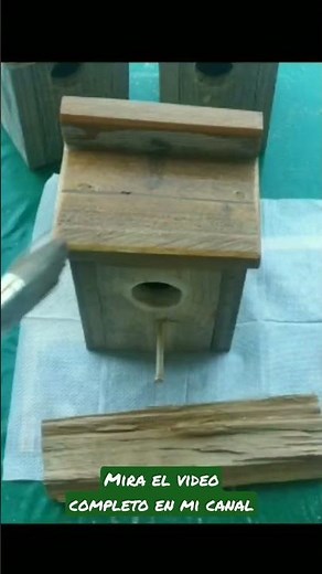 Casita Nido para aves DIY - Birds Home