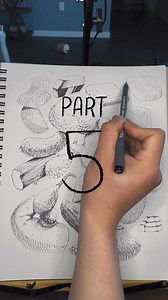 Art is Felt Media | MA Videography/Photography on Instagram: "The Best Sketching Exercise Part 5 🔥✍🏼 • 1.) Light/Shadow - Establish your light source before you add your hatching. Figure out the direction of light as well as your core shadow. Practice finding your shadows before you practice texture. • 2.) Value - Add less detail as you get closer to the light, more detail towards the shadows. Our brains are very smart. They will fill in the blanks. Don’t overdo the texture because you will lo