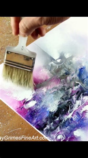 These final highlights make the painting pop