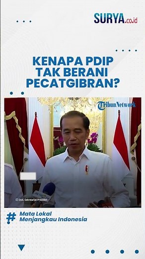 ADA APA? PDIP Hingga Kini Tak Berani Pecat Gibran & Jokowi Meski Sudah Bermanuver, Strategi Mega?