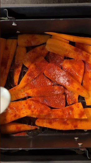 Spicy Honey Glazed Carrots (Air Fryer)