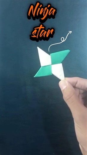 REVOLUTIONARY Paper NINJA STAR #shorts #ytshorts #diy #ninja