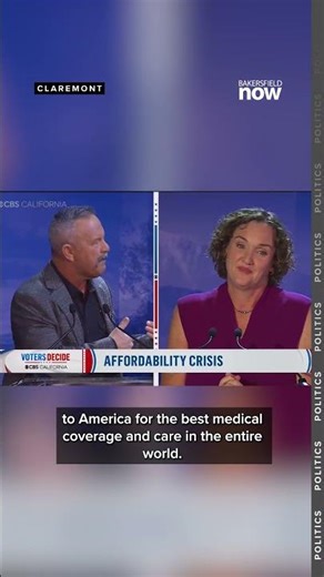 CA governor candidate Chad Bianco on affordability during CBS debate