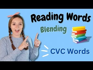 Learn to Blend CVC Words with Phonics | Alphabet Sounds for Kids | British Teacher