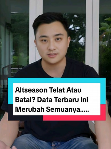 Altseason Telat Atau Batal? Data Terbaru Ini Merubah Semuanya. Apakah Anda masih menunggu alt season yang biasa mendatangkan keuntungan besar di crypto? Sayangnya, kali ini berbeda! Data terbaru menunjukkan bahwa konsep alt season seperti dulu mungkin tidak akan terjadi lagi. Jangan lewatkan penjelasan lengkap tentang bagaimana menyelamatkan portfolio Anda dan strategi baru untuk tetap cuan di pasar crypto yang berubah ini! DISCLAIMER: Semua informasi dan konten di channel MineStack hanyalah ilu