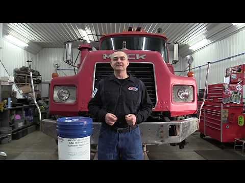MACK DM690 Transmission & Differential Fluid Change